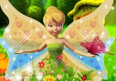 Tinkerbell Games, Tinkerbell Decorates, Games-kids.com