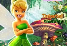 Tinkerbell Games, Tinkerbell Dentist Visit, Games-kids.com