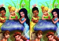 Tinkerbell Games, Tinkerbell Find the Differences, Games-kids.com