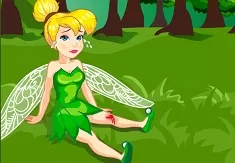 Tinkerbell Games, Tinkerbell Forest Accident, Games-kids.com