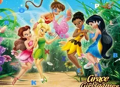 Tinkerbell Games, Tinkerbell Hidden Letters, Games-kids.com