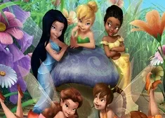 Tinkerbell Games, Tinkerbell Hidden Numbers, Games-kids.com