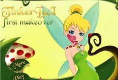 Tinkerbell Games, Tinkerbell's First Makeover, Games-kids.com