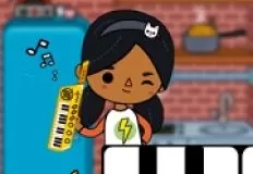 Toca Boca Games, Toca Boca Piano, Games-kids.com