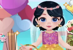 Dress Up Games, Toddie Flower Girl, Games-kids.com