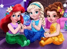 Princess Games, Toddler Princesses Slumber Party, Games-kids.com