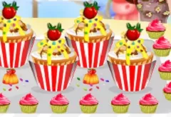 Cooking Games, Toffee Popcorn Cupcakes, Games-kids.com