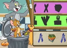 Tom and Jerry Games, Tom and Jerry Classroom Clean Up, Games-kids.com