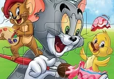 Tom and Jerry Games, Tom and Jerry Fun Puzzle, Games-kids.com