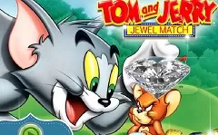 Tom and Jerry Games, Tom and Jerry Jewel  Match, Games-kids.com