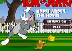 Tom and Jerry Games, Tom and Jerry Mouse About the House, Games-kids.com