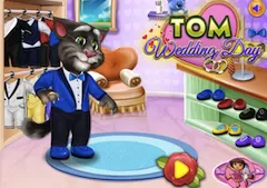 Talking Friends Games, Tom Wedding Day, Games-kids.com