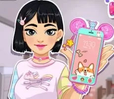 Girl Games, Tomoko Kawaii Phone, Games-kids.com