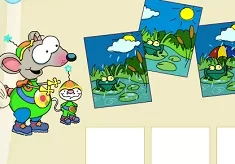 Toopy and Binoo Games, Toopy and Binoo a Frog Story, Games-kids.com
