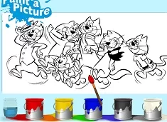 Animal Games, Top Cat Coloring, Games-kids.com