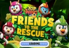 Adventure Games, Top Wing Friends to the Rescue, Games-kids.com