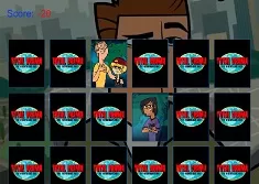 Total Drama Games, Total Drama Memory Cards, Games-kids.com