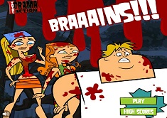 Total Drama Zombie Game - Total Drama Games