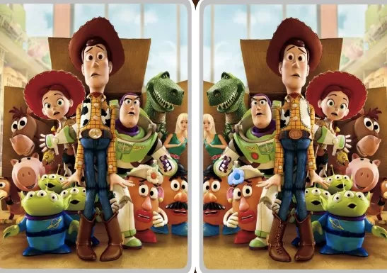 Toy Story Games, Toy Story Differences 2, Games-kids.com