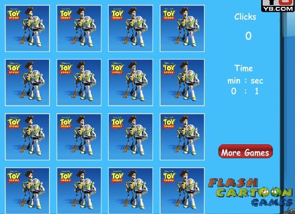 toy story memory match