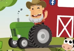 Boys Games, Tractor Farming Mania, Games-kids.com