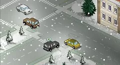 Cars Games, Traffic Policeman Winter Edition, Games-kids.com