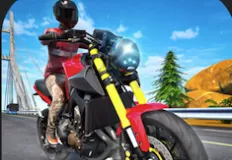 Racing Games, Traffic Rider Moto Bike Racing, Games-kids.com