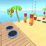 Boys Games, Trampoline Basketball 3D, Games-kids.com