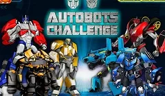 Transformers Games, Transformers Autobots Challenge, Games-kids.com