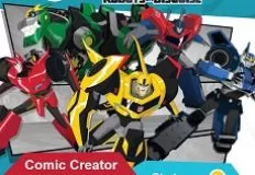 Transformers Games, Transformers in Disguise Comic Creator, Games-kids.com