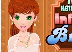 Girl Games, Trendy Hairstylist Infinity Braid, Games-kids.com