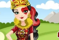 Ever After High Games, Tri Castle on Lizzie Hearts, Games-kids.com