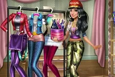 Girl Games, Tris Gangsta Dolly Dress Up, Games-kids.com