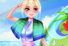 Girl Games, Tropical Vacation Destination, Games-kids.com