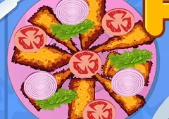 Cooking Games, Tuna Fish Fry, Games-kids.com