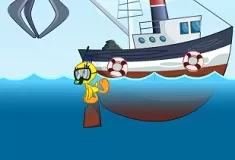 Looney Tunes Games, Tweety Ocean Cleaning, Games-kids.com