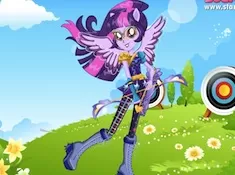 My Little Pony Games, Twilight Sparkle Archery Style, Games-kids.com