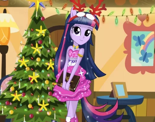 My Little Pony Games, Twilight Sparkle Christmas Preparations, Games-kids.com