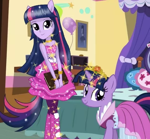 My Little Pony Games, Twilight Sparkle Fashion Day, Games-kids.com