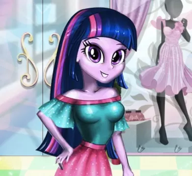 My Little Pony Games, Twilight Sparkle New Look, Games-kids.com