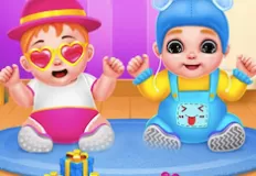 Baby Games, Twin Baby Care, Games-kids.com