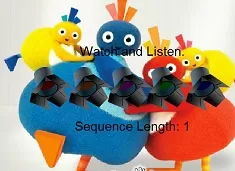 Twirlywoos Games, Twirlywoos Color Memory, Games-kids.com