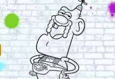 Uncle Grandpa Games, Uncle Grandpa Colour In, Games-kids.com