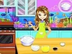 Cooking Games, Under the Sea Sponge Cake, Games-kids.com