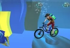 Racing Games, Underwater Cycling, Games-kids.com