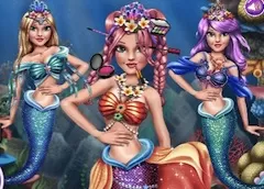 Mermaid Games, Underwater Make Up Salon, Games-kids.com