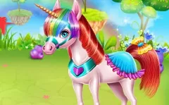 Animal Games, Unicorn Beauty Salon, Games-kids.com