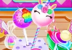 Cooking Games, Unicorn Cake Pop, Games-kids.com