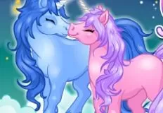 Kissing Games, Unicorn Miracle, Games-kids.com