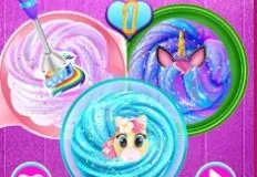 Cooking Games, Unicorn Slime Cooking, Games-kids.com